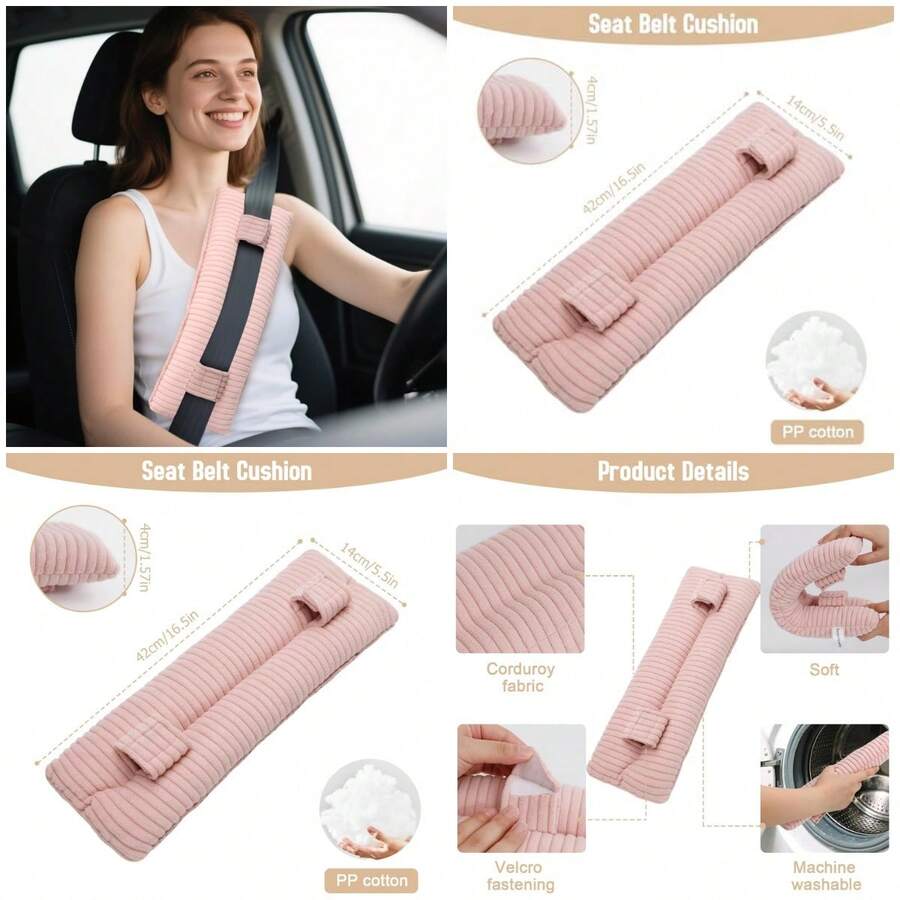 Almohada para cinturón de  postcirugía para mastectomía y cirugía cardíaca, suministros de recuperación de mastectomía, - A - Ver 1