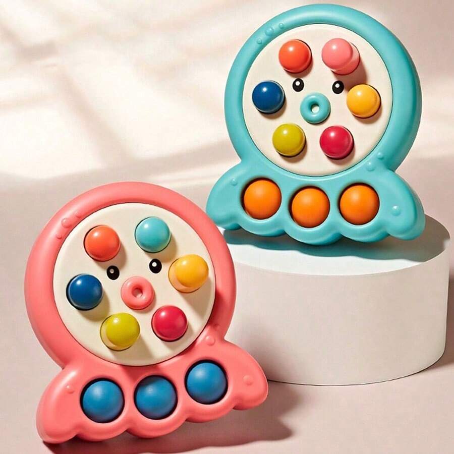 Juguete de presión Whack-A-Mole para bebés, adecuado para bebés, niños pequeños, niños y niñas, juguete de presión educativo, regalo de Navidad y cumpleaños para niños, juguete interactivo para interiores y exteriores (Whack-A-Mole) - Multicolor - Ver 1