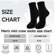 20Pairs Black 5 Pairs/10Pairs Summer Casual Couple's Stockings Tennis Socks Sweat Absorbing Breathable For Home Use Tubesocks - 黑色 - 查看 4