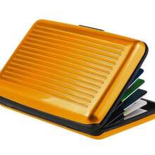 Waterproof Magnetic Aluminum Alloy Credit Card Holder, Business Card Case, Aluminum Public Transit/Bank Card Wallet - Multicolor - View 17