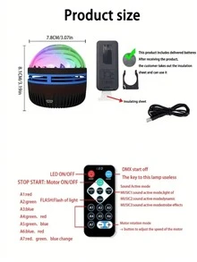 RGB Remote Control Aurora LED Star Projection Light Suitable For All Four Seasons - USB Powered, Multi-Color Lights, Suitable For Bedroom, Ceiling Decoration, Home Theater, Camping, Wedding, Festival Party, Christmas Gift, Remote Control Lamp - Aurora Starlight Light - View 14