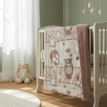 Cobertor de Borrega Premium para Cuna – Suave y Acogedor BEAUTTY HOME - BOSQUE - Ver 2