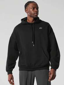 Alo Yoga Accolade Hoodie (Unisex) - màu đen - Xem 7