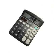 1pc 12-Digit Electronic Calculator: Dual Power Supply + Precise Calculation + Multi-Function Keys, Suitable For Office Finance Accounting, Student Homework, Household Daily Bookkeeping, High Cost-Performance Practical Tool, Easily Handle Various Numerical Calculations In 50 Scenarios - Multicolor - View 10
