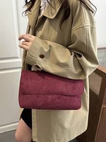 Simple Yet Stylish, Fashionable 2026 New Design Women's Elegant Lightweight Crossbody And Tote Bag - Red - View 7