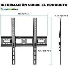 Soporte Tv Para Pantalla 32-55 Pulgadas (30kg) Negro - Negro - Ver 3