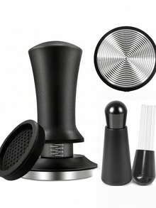 Prensador de café de 51 mm/53 mm/58 mm, herramienta de prensado premium para baristas. Con muelle calibrado, diseño de acero inoxidable, distribución de café ajustable en profundidad, herramienta de prensado autonivelante. Prensador y distribuidor 2 en 1 de 51 mm/53 mm/58 mm, perfecto para volver al cole - Multicolor - Ver 23