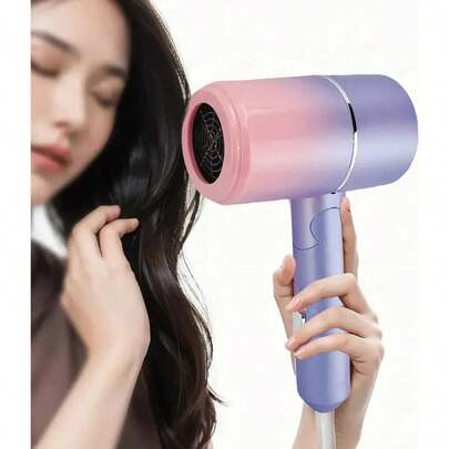 1 pieza Secadora Plegable Y Ultraligero Profesional Iónico Secador De Pelo Viaje Con Boquilla Concentradora Peinados Duraderos