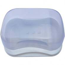 Jabonera de Viaje Blanca (X2 Pack) - Transporta tu jabon en la Maleta del Gym o en tu Equipaje de Viajes manteniendolo sin Probl - Caja de jabón verde - Ver 2