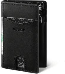 Small Wallets - 진품 블랙 나파 가죽 - 보기 10