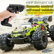 2.4G高速遥控越野车,遥控怪兽卡车赛车玩具,1:20比例2WD高速遥控越野车小型电动玩具车,全地形电动玩具车,儿童户外玩具,遥控怪兽卡车遥控车男孩礼物 - 1:20越野車 - 查看 6