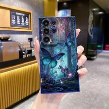 1 件蝴蝶装饰防震手机壳，适用于 、Galaxy、Infinix、Redmi、OPPO、VIVO、Realme - 藍色 - 查看 4