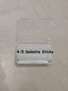 Natural Selenite Crystal Wands Set - Large Pack Of Selenite Crystal Wands, Selenite Crystal Charging, Energy Protection, Reiki Healing, Witchcraft Altar Supplies - Clear - View 6