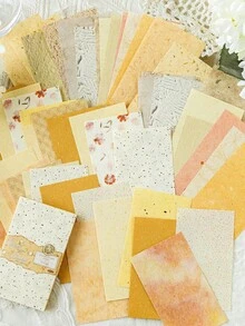 Giấy thủ công tối giản phong cách retro, 25 tờ/gói, dùng để làm album ảnh lưu niệm, trang trí DIY, quà tặng ngày lễ, vật liệu cắt dán thủ công, đồ dùng văn phòng phẩm sáng tạo cho trường học, lập kế hoạch album ảnh cá nhân hóa. - Hình chữ nhật - Xem 6