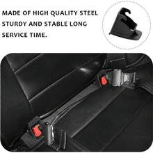 Guía de cierre de cinturón de interfaz ISOFIX, ranura de guía fija para hebilla de cinturón de  de coche, guía de cierr - A - Ver 7