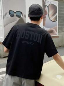 Men Outdoor Tees & Tanks - Black - View 1