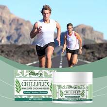 south moon Chillflex Herbal Body Cream, 100g, Refreshing & Soothing Botanical Formula, Non-Greasy Daily Comfort Cream, Ideal For Post-Workout Relaxation & Everyday Muscle And Joint Refreshment, Gentle On All Skin Types, Premium Skincare For Daily Comfort - kem làm dịu da toàn thân - Xem 2