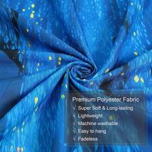 Simpkeely Blacklight Tree Of Life Tapestry - UV Reactive Neon Willow & Galaxy Starry Night Wall Hanging, Mystical Aesthetic Wall Art For Bedroom, Living Room & Party Decor - 59.1" X 80" - 2 - 查看 5