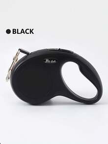 1 pieza Correa retráctil para perro, material ABS de 10 pies, para caminar al aire libre sin necesidad de cargar - Multicolor - Ver 10