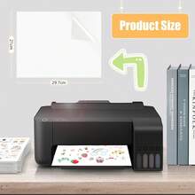 ¡RecomendadoVinilo Adhesivo Imprimible, 50 Hojas A4 Blanco Mate - Impermeable y Secado Rápido - Compatible con Impresoras de Inyección de Tinta y Láser - Superficie Autoadhesiva para Etiquetas y Calcomanías¡Top de Temporada - 1 - Ver 2