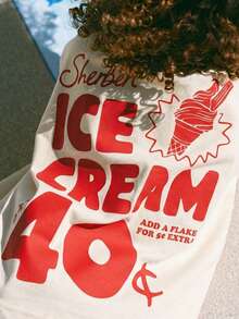 1 Stück Kleine Jungen Lässig bedrucktes Rundhals Kurzarm T-Shirt, Sommer Studentenmode - Ein vielseitiges T-Shirt, das jedem Kind Freude und Glück bringt! - Aprikosenfarben - Übersicht 3