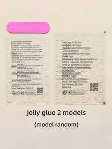 Bộ 24 miếng dán móng chân, kiểu móng Pháp, màu nude, đính đá AB đổi màu, có thể dán lên khuôn móng, móng giả bóng mượt phủ kín móng, tái sử dụng được cho nữ, dễ dán và tháo gỡ, bao gồm sơn gel và dũa móng, dụng cụ làm móng DIY, thích hợp cho các bữa tiệc, dạ hội và các dịp khác. - Hồng - Xem 9