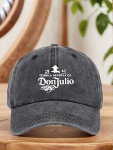 1顶男士字母印花棒球帽，透气材质，户外运动可调节，适合徒步旅行、休闲街头时尚，男女通用，百搭老爹帽，多种颜色可选 - 多色 - 查看 3