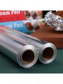 Cuộn giấy bạc nhôm cao cấp chịu lực - 20m, giấy bạc chống dính dùng để nướng bánh, nướng thịt, quay và bảo quản thực phẩm. - Nhiều màu - Xem 7