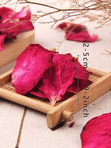 50/150/300/600/3000pcs Natural Dried Rose Petals: Wedding Confetti - Red - View 7