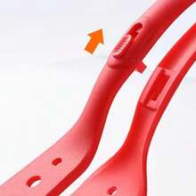 二合一硅胶牛排铲，防滑耐热，适用于烧烤和翻面 - 彩色 - 查看 9