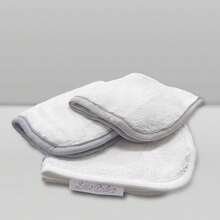 Kit de Paninhos de Boca Power Sec - Laço Bebê (3 unidades) - várias cores - Cinza Claro - Visão 5