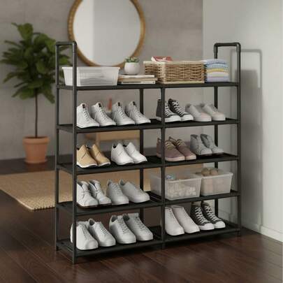 Estante Com 5 Prateleira Multiuso Rack Organizador Decoração
