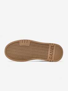 CAMEL CROWN Men's Outdoor Casual Shoes, Thick Leather Sole, Comfortable Low-Top Sneakers - Desert Yellow - View 5