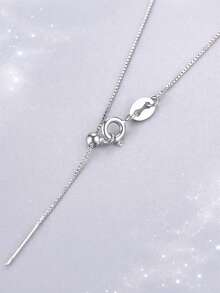 FOREVER QUEEN 1条925纯银十二星座可调节脚链，附赠礼盒 - 銀色 - 查看 3