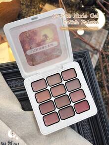 MORDDA 12 Colores Esmalte de Uñas en Gel Tipo Nude Rosa, Alta Saturación de Semi-Sólida para Uso en Salón de Uñas - Multicolor - Ver 6