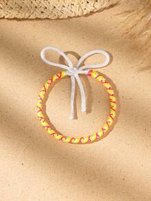 A Bohemian-Style Braided Tassel Charm Lucky Rope. A Couple's Bracelet. A Friendship Bracelet For Good Friends. Suitable For Daily Wear And As A Gift For Festivals. - Multicolor - View 21