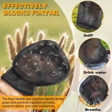 Dog Protection Mask - Prevents Dog's Face Injuries. Suitable For Hiking And Outdoor Adventures. - View 11