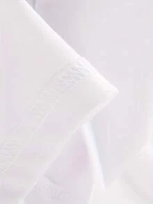 Camiseta Casual de Mujer con Estampado de Corazón Rosa y Lazo, Manga Corta y Cuello Redondo, Suave y Cómoda, Ajuste Holgado y Versátil para el Verano -  , Ideal para Capas y - Blanco - Ver 3