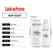 jakehoe Mopping Cleaner Wood Floor Tiles Cleaner Cleaning Effectively Remove Dirt, Grease And Stubborn Stains Restore Floor Original Luster Lasting Fragrance - Mopping Cleaner - 查看 10