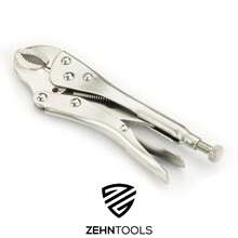 PLIERS SET IN FOAM TRAY COMBI WIRE CUTTERS MOLE GRIP & METAL STORAGE TOOL BOX - B - View 2