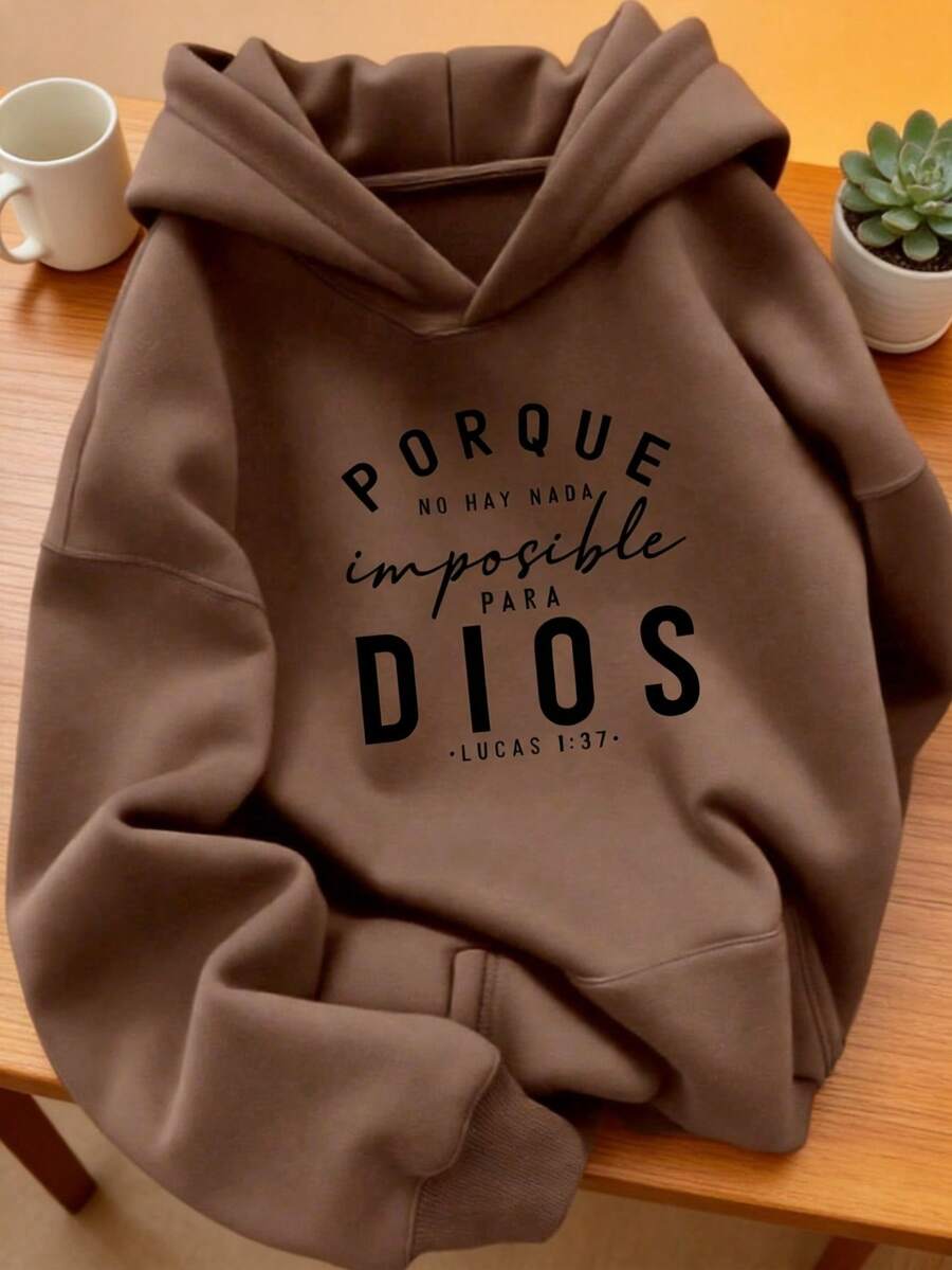 Women Sweatshirts & Hoodies - 摩卡棕 - 查看 1