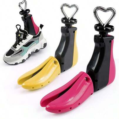 可调节鞋撑 - 适用于合成革鞋、靴子、运动鞋、休闲鞋和运动鞋，鞋子撑大器，鞋子加宽器，鞋子加长器