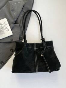 2026新款女士精致奢华多功能小巧时尚单肩包，适合日常使用 - 黑色 - 查看 10