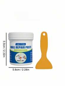 Wall Self-Painting Repair Paint, Roller-Style Wall Repair Paint, White Wall Roller Latex Paint, White Repair Paint, Suitable For Walls And Ceilings, Can Cover Stains, Scratches, Graffiti And Wear, White Water-Based, Low-Odor Wall Paint, Comes With Roller Brush. - Multiple Styles - View 11