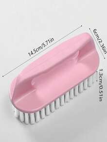 1个硬毛鞋刷，家用塑料清洁刷，多功能手持式带柄清洁刷，浴室刷 - 鞋刷 - 查看 11