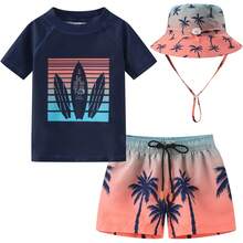 ¡RecomendadoFu3piesuit1 Juego de protección de Sarpullido bebés niños¡Top de Temporada - Azul marino (Navy Sail) - Ver 9