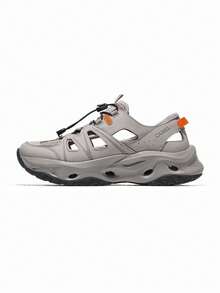 CAMEL CROWN Women's Waterproof Hiking Sandals, Closed-Toe Amphibious Sports Beach Water Shoes - Sand/Orange - View 1