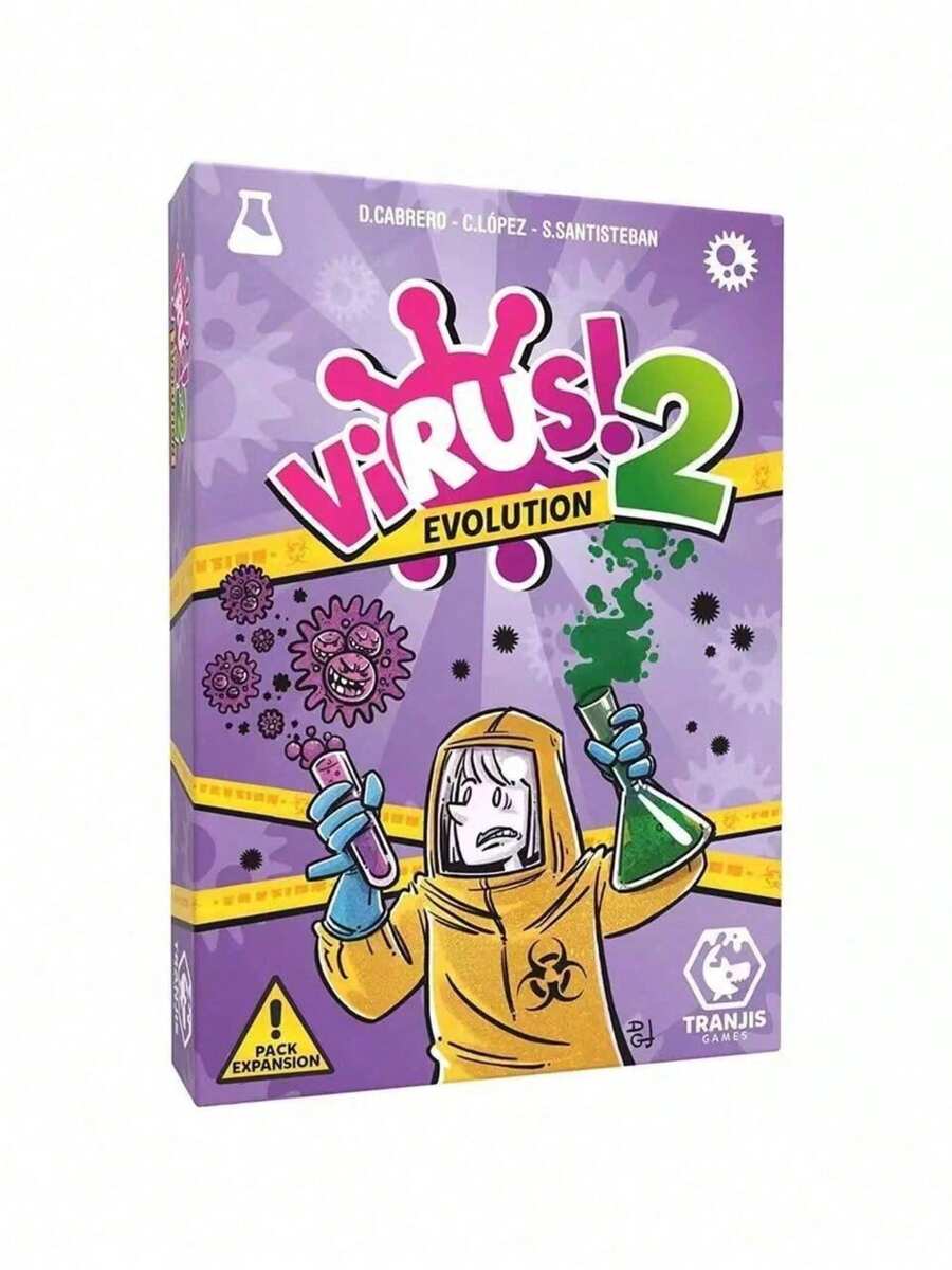 Virus Board Game | Viral Infection Themed Card Game | Family Party & Parent-Child Interaction Game | Holiday Party Essential - B - 查看 1
