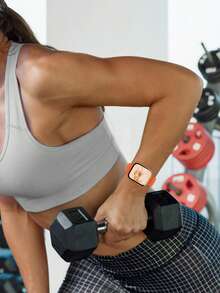 这款二合一表带兼表壳兼容 ，适用于 40mm、41mm、42mm、44mm、45mm、46mm 和 49mm 尺寸。运动休闲风格，搭配铆钉硅胶表带。配备防震防刮硬质 PC 表壳和钢化玻璃屏幕保护膜。兼容 Ultra/11/10/9/8/7/6/5/4/SE 系列。男女皆宜。柔软舒适，易于佩戴，触感灵敏。 - 橘色 - 查看 11