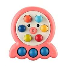 Juguete de presión Whack-A-Mole para bebés, adecuado para bebés, niños pequeños, niños y niñas, juguete de presión educativo, regalo de Navidad y cumpleaños para niños, juguete interactivo para interiores y exteriores (Whack-A-Mole) - Multicolor - Ver 3